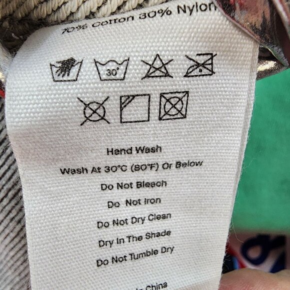 Jeremy Scott Spoiled Child Reversible Silver & Mint Hooded Jacket, Women's Small - Picture 7 of 12